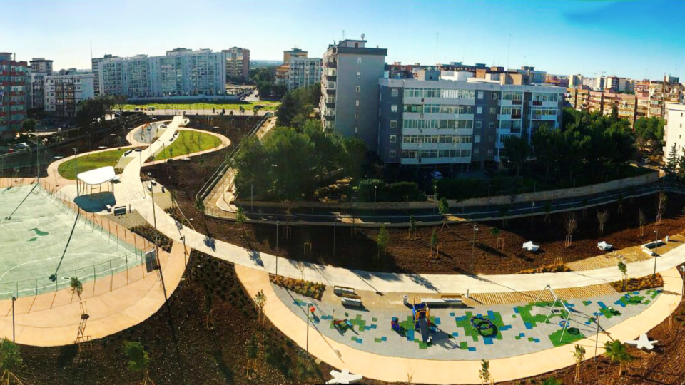 Parco Troisi (vista dall'alto)