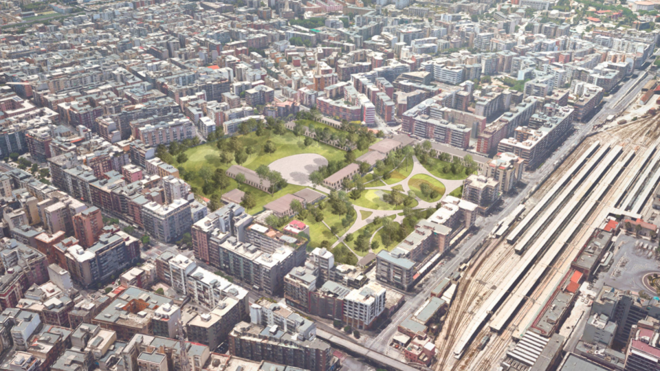 Parco e Polo delle Arti (vista dall'alto)