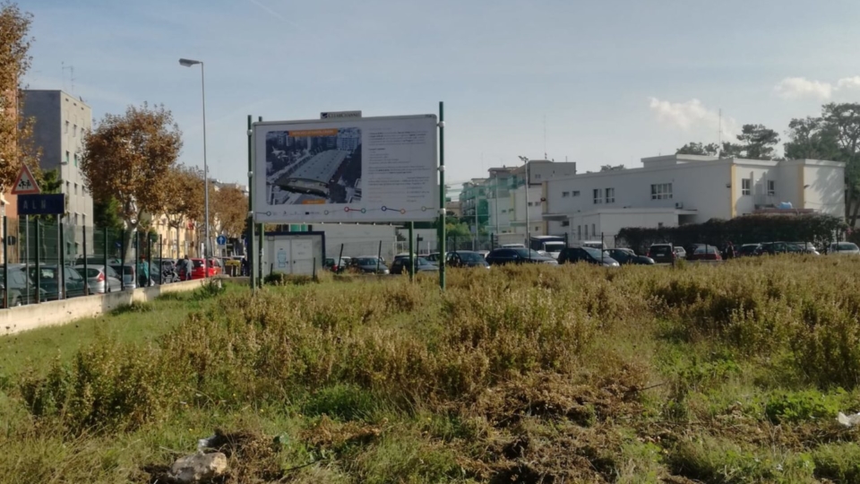 Mercato S. Chiara via Pitagora (com'è oggi)