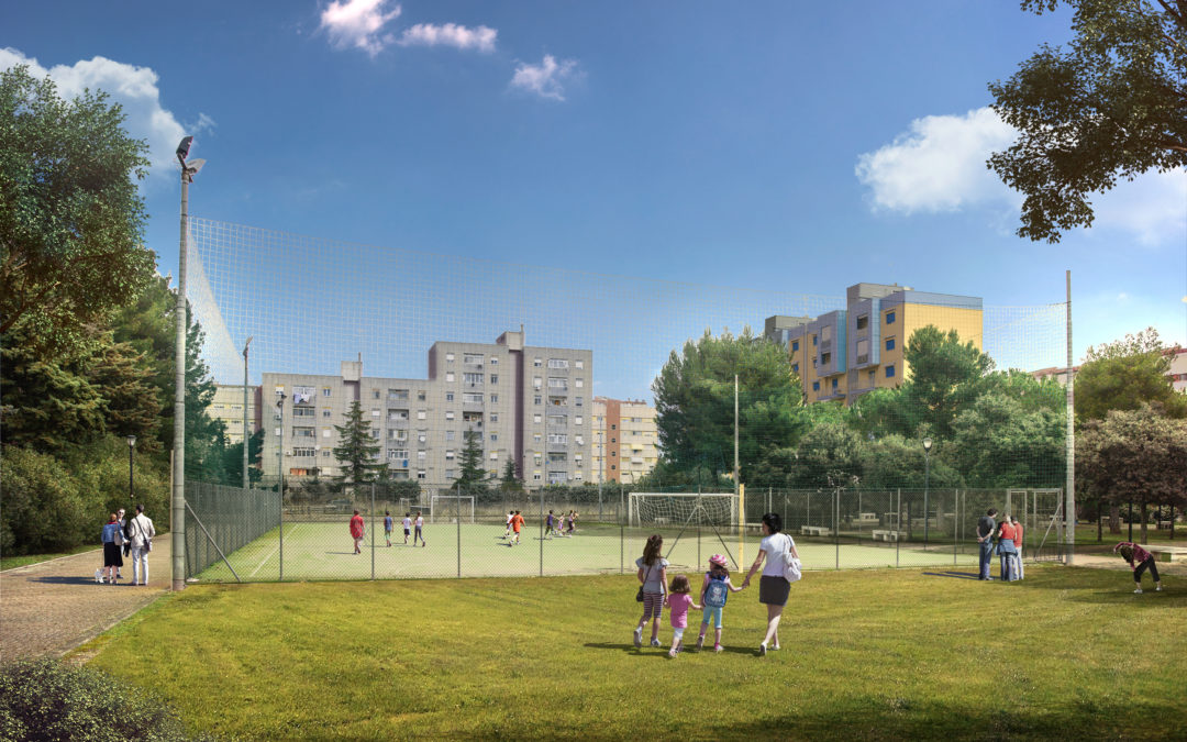 Parco giochi di Green Mission (playground)