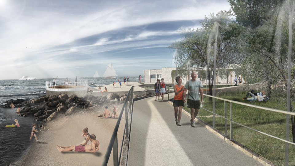 Spiaggia Fiera del Levante (come sarà)